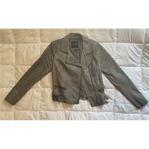 Maurices Gray Faux Leather Jacket